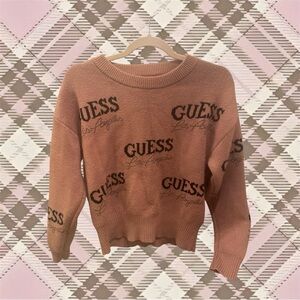 GUESS Women's Brown Sweater